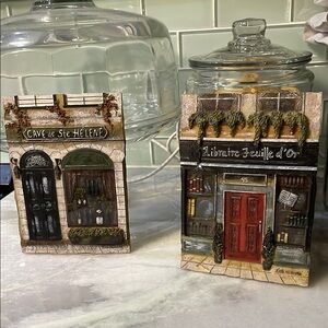Charming French Storefront Decor Set